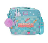 MOVOM Freedom Sac à bandoulière thermique en polyester Bleu 25 x 21 x 11 cm
