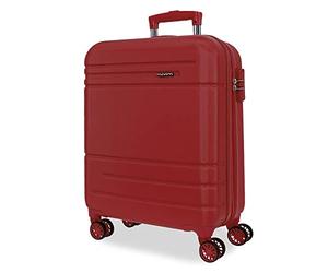 Movom Galaxy Cabin Suitcase, Suitcase Set, Made of ABS, a Strong and Lightweight Material, Side Combination Lock on Suitcase for Safe Travel, Rouge, 40 x 55 x 20 cm, Valise Extensible