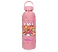 Movom Good Day Bouteille en Acier Inoxydable Rose 7,4 x 23,5 x 7,4 cm Acier Inoxydable