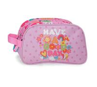 Movom Good Day Trousse Deux Compartiments Adaptable Mauve 26 x 16 x 10 cm Polyester