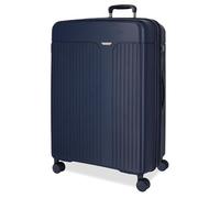 Movom Grande Valise Bleue 53 x 78 x 31 cm Rigide 4,58 kg Fermeture TSA Polypropylène 4,58 kg 108LExtensible, Bleu, Talla única, Grande Valise