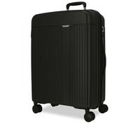 Movom Grande Valise Noire 53 x 78 x 31 cm Rigide 4,58 kg Fermeture TSA Polypropylène 4,58 kg 108LExtensible, Noir, Talla única, Grande Valise