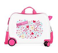 Movom Happy Time Valise Enfant Multicolore 50x38x20 cms Rigide ABS Serrure à combinaison 34L 2,1Kgs 4 roues Bagage à main