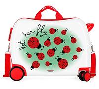 Movom Happy Time Valise Enfant Multicolore 50x38x20 cms Rigide ABS Serrure à combinaison 34L 2,1Kgs 4 roues Bagage à main