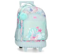 Movom I Love Sea Life Sac à Dos Compact 2 Roues Bleu 32 x 43 x 21 cm Polyester 28,9 L