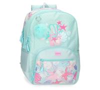 Movom I Love Sea Life Sac à Dos Scolaire Adaptable à Chariot Bleu 33 x 44 x 17 cm Polyester 25,81 L