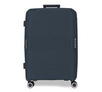 MOVOM Inari Valises rigides en ABS, différentes Tailles, Noir, Vert, Rouge, Gris, Polyester, par Joumma Bags, Bleu Marine, Talla única, Grande Valise