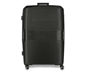 MOVOM Inari Valises rigides en ABS, différentes Tailles, Noir, Vert, Rouge, Gris, Polyester, par Joumma Bags, Noir, Talla única, Grande Valise