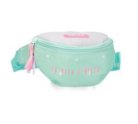 MOVOM La Vita e Bella Trousse d'écolier avec bandoulière Plusieurs Compartiments, Vert, 27 cm x 11 6.5, Sac Banane