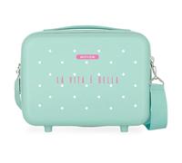Movom La vita e bella valise cabine, set de valise, Fabriquée en ABS, un matériau solide et léger, Serrure à combinaison latérale sur la valise pour un voyage en toute sécurité, Quatre roues doubles pivotantes multidirectionnelles par Joumma Bags