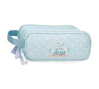 MOVOM Live Your Dreams Trousse Triple Verte 22 x 10 x 9 cm Polyester by Joumma Bags, Vert, Trousse Triple