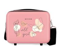 Movom Luggage Nécecer Adaptable Rose 29 x 21 x 15 cm Rigide ABS 9,14 l 0,8 kg, Rose, Talla única, Trousse Adaptable