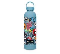 Movom Monsters Acier Inoxydable Bleu Bottle 7x26.5x7 cm Stainless Steel