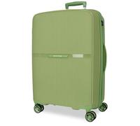Movom Noon Valise Moyenne Verte 45 x 66 x 28 cm Rigide 3,86 kg Fermeture TSA Polypropylène 3,86 kg 72,3 LExtensible, Vert, Talla única, Valise Moyenne