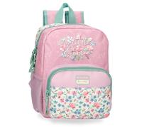 Movom My Little Garden Sac à dos pour enfant, sac à dos d'école, en polyester, poches latérales, larges bretelles réglables, poignée supérieure pour accrocher.
