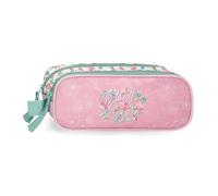 Movom My Little Garden Trousse double multicolore 23 x 9 x 7 cm Polyester, multicolore, Talla única, Trousse double