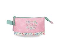 Movom My Little Garden Talla única Trousse Triple Multicolore 22 x 12 x 5 cm Polyester Multicolore, coloré, Taille Unique, Trousse Triple