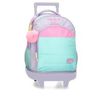 MOVOM New Adventure Sac à Dos Compact 2 Roues Multicolore 32 x 43 x 21 cm Polyester 28,9 L, Multicolore, Talla única, Sac à Dos Compact 2 Roues