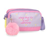MOVOM New Adventure Sac bandoulière Multicolore 19,5 x 11,5 x 7,5 cm Polyester 1,68 L, Multicolore, Talla única, Bandoulière
