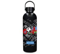 Movom Offside Bouteille en Acier Inoxydable Noir 7,4 x 23,5 x 7,4 cm Acier Inoxydable