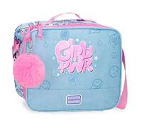 Movom Power Girl Sac à bandoulière isotherme en polyester Bleu 25 x 21 x 11 cm