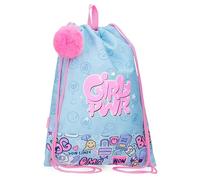 Movom Power Girl Sac à dos sac bleu 32 x 42 cm Polyester