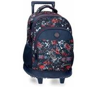 Movom - Sac à dos à roulettes "Free Time" - 44 x 33 x 21 cm - Bleu Bleu G