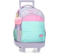 MOVOM New Adventure Sac à Dos Compact 2 Roues Multicolore 32 x 43 x 21 cm Polyester 28,9 L, Multicolore, Talla única, Sac à Dos Compact 2 Roues