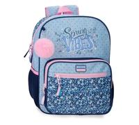 MOVOM Spring Vibes Marine Sac à Dos Scolaire 30x38x12 cm Polyester 13.68L