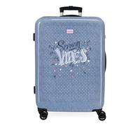 Movom Spring Vibes Valise Moyenne Bleue 46 x 65 x 23 cm Rigide 3 kg Fermeture à Combinaison latérale ABS 3 kg 56 L