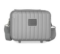 Movom Timber Trousse de Toilette Adaptable Argent 29x21x15 cm Rigide ABS 9.1L 0.8 kgs