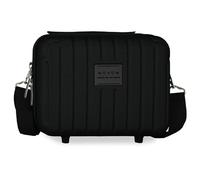Movom Timber Trousse de Toilette Adaptable Noir 29x21x15 cm Rigide ABS 9.1L 0.8 kgs