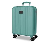 Movom Timber Valise de Cabine en ABS Rigide avec Fermeture à Combinaison intégrée 37 l 3,1 kg 4 Roues Doubles Extensible 40 x 55 x 20 cm