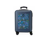 Movom - Valise cabine 4 roues "Balls" - 55 x 38 x 20 cm - Bleu
