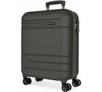 MOVOM Galaxy Valise Cabine Noire 40 x 55 x 20 cm Rigide ABS Fermeture à Combinaison latérale 37 l 3,08 kg 4 Roues Doubles Bagage à Main, Anthracite, 20.0 Centimeters, Valise