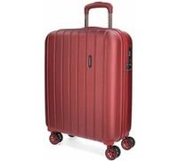 Movom - Valise cabine 55cm "Wood" - rouge - 55 x 40 x 20 cm - Rouge Rouge G
