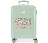 Movom - Valise cabine fille "Romantic Girl" - 55 x 38 x 20 cm - Vert Vert