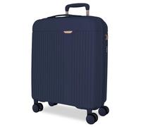 Movom Valise de Cabine Bleue 40 x 55 x 20 cm Rigide 2,8 kg Fermeture TSA Polypropylène 2,8 kg 44 LExtensible Bagage à Main, Bleu, Talla única, Valise Cabine