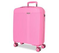 Movom Valise de Cabine Rose 40 x 55 x 20 cm Rigide 2,8 kg Fermeture TSA Polypropylène 2,8 kg 44 LExtensible Bagage à Main, Rose, Talla única, Valise Cabine