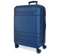 MOVOM Valise Galaxy Moyenne – ABS rigide, 48x68x27 cm, 72 L, 4 roues doubles, serrure combinaison