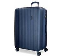 Movom - Valise extensible 70cm "Wood" - marine - 70 x 49 x 28 cm - Bleu Bleu G