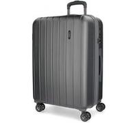 Movom Valise Wood Grande Gris 52x75x33 cm Rigide ABS TSA 109 L 4,9 kg Extensible 4 roues doubles