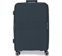 MOVOM Inari Valises rigides en ABS, différentes Tailles, Noir, Vert, Rouge, Gris, Polyester, par Joumma Bags, Bleu Marine, Talla única, Grande Valise