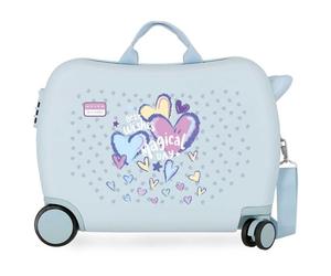 Movom - Valise trotteur enfant "Best Wishes" ciel - 13973