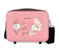 Movom Luggage Nécecer Adaptable Rose 29 x 21 x 15 cm Rigide ABS 9,14 l 0,8 kg, Rose, Talla única, Trousse Adaptable