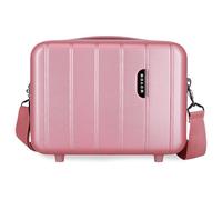 Movom Wood Trousse Adaptable Rose 29 x 21 x 15 cm Rigide ABS 9,14 L 0,83 kg, Rose, Talla única, Trousse Adaptable