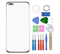 MovTEK Ecran Tactile Vitre Avant Kit de Remplacement pour Huawei P40 Pro ELS-NX9 ELS-N04 6.58" avec Trousse à Outils - Noir