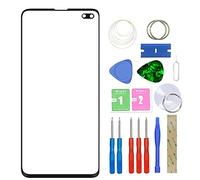 MovTEK Ecran Tactile Vitre Avant Kit de Remplacement pour Samsung Galaxy S10 5G G977B (Not G973F) avec Trousse à Outils - Noir
