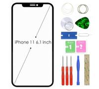 MovTEK Ecran Tactile Vitre Avant +OCA Compatible avec iPhone 11 avec Remplacement Kit (Pas de Tactile et LCD) -6.1"