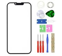 MovTEK Ecran Tactile Vitre Avant +OCA Compatible avec iPhone 13 Mini avec Remplacement Kit (Pas de Tactile et LCD) -5.4"